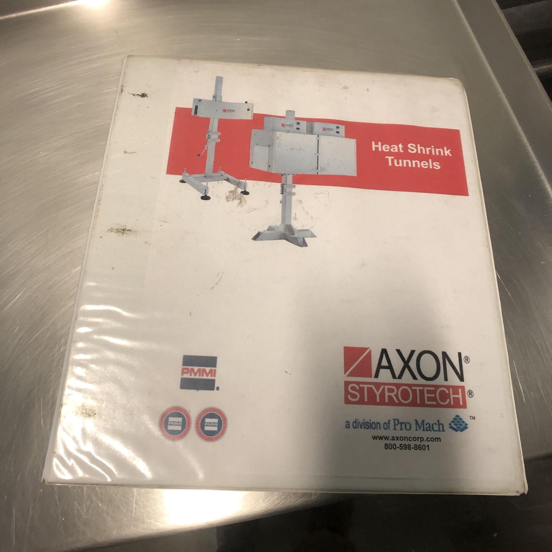 2013 AXON DUAL STAGE HEAT SHRINK TUNNEL, MODEL EZ-48BRW, S/N G-1303207, 48" L X 16" W APERTURE - Image 11 of 11