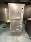 CLEVELAND 2-COMPARTMNET STEAMCRAFT CONVECTION STEAM OVEN, NAT GAS, MODEL 24CGA10.2, S/N