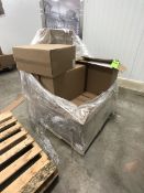 PALLETS OF VOLLRATH FOOD SORAGE BINS WITH LIDS, NEW IN BOX, APPROX. (46) BOXES OF (6) PURPLE LIDS