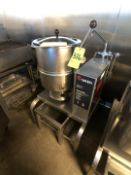 2016 GROEN TILT COUNTER-TOP JACKETED KETTLE, MODEL TDB-48, S/N 98579