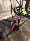 (1) PALLET SMITH, (1) DAYTON HYDRAULIC PALLET JACK