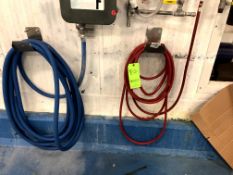 SANITATION HOSE STATION - 2 LINES - WATER COOLING AND SANITIZER LINE - EXTENDED SANITATION HOSE