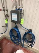 (7) CHEMSTATION CENTRAL FOAM AND SPRAY DROP STATIONS (3 W/ HOSES), MODEL FI-STSAN