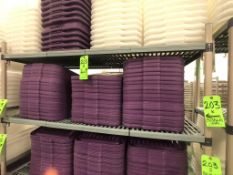 VOLLRATH LIDS, APPX (80) PURPLE LIDS FOR BINS DIM. L20'' X W15''