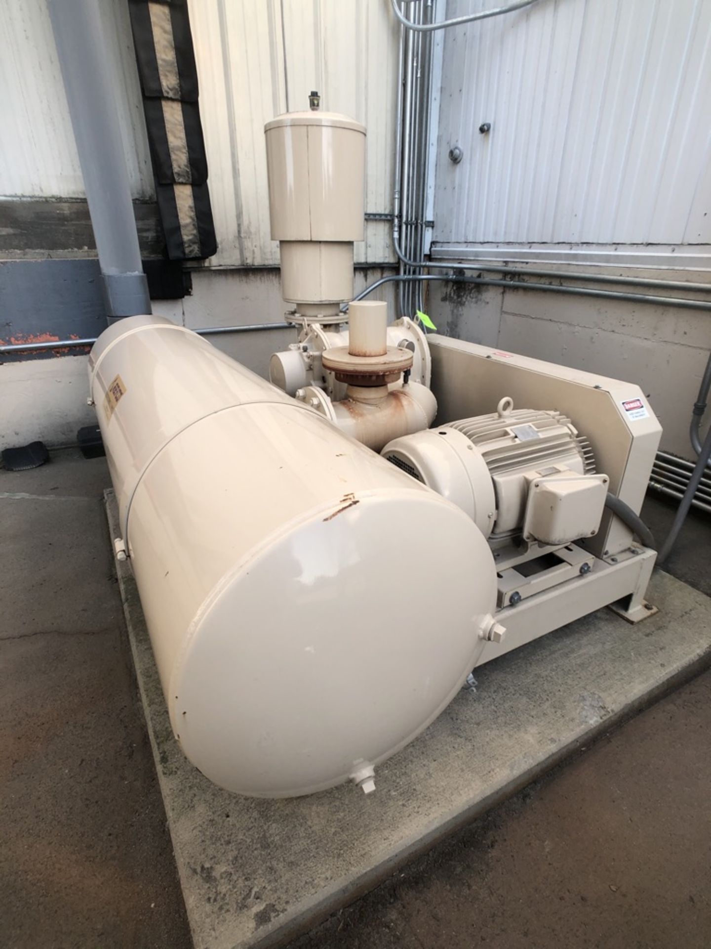 2016 REYCO SKID-MOUNTED ROTARY POSITIVE DISPLACEMENT BLOWER PACKAGE, MODEL 718 URAI 50 HP BLOWER - Image 6 of 14