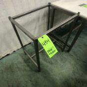 S/S TABLE (NO TOP) APPX DIM. LWH'' 24 X 18 X 29