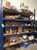 ASSORTED SPARE AND CHANGE PARTS IN PARTS ROOM, DOES NOT INCLUDE RACKING OR FENCING