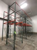 DRIVE-IN PALLET RACKING, (6) SECTIONS W/ 4 PALLET CAPACITY PER SECTION - NOT INCLUDING TOP TIER,