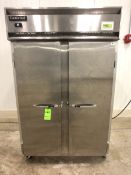 2015 CONTINENTAL 2-DOOR S/S REFRIGERATOR, MODEL 2F, S/N 15797860, 1 PHASE