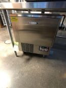 2016 AMERICAN PANEL HURRICHILL SINGLE DOOR UNDERCOUNTER BLAST CHILL/SHOCK FREEZER CABI