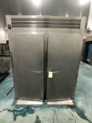 2016 TRAULSEN 2-COMPARTMENT ROLL-IN S/S REFRIGERATOR, MODEL RRI232LUT-FHS, S/N T48452E16 (BUILT IN