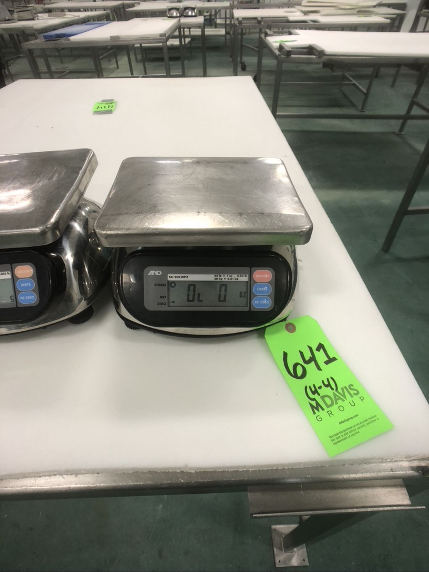 (4) S/S AND COUNTERTOP PLATFORM SCALE, MODEL SK-5000WP - Image 6 of 6