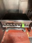 JADE GRILL MOUNTED ON PORTABLE S/S TABLE
