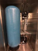 EVERPURE RO SYSTEM WITH WATER SOFTENING TANK IN S/S CABINET, MODEL MR-350