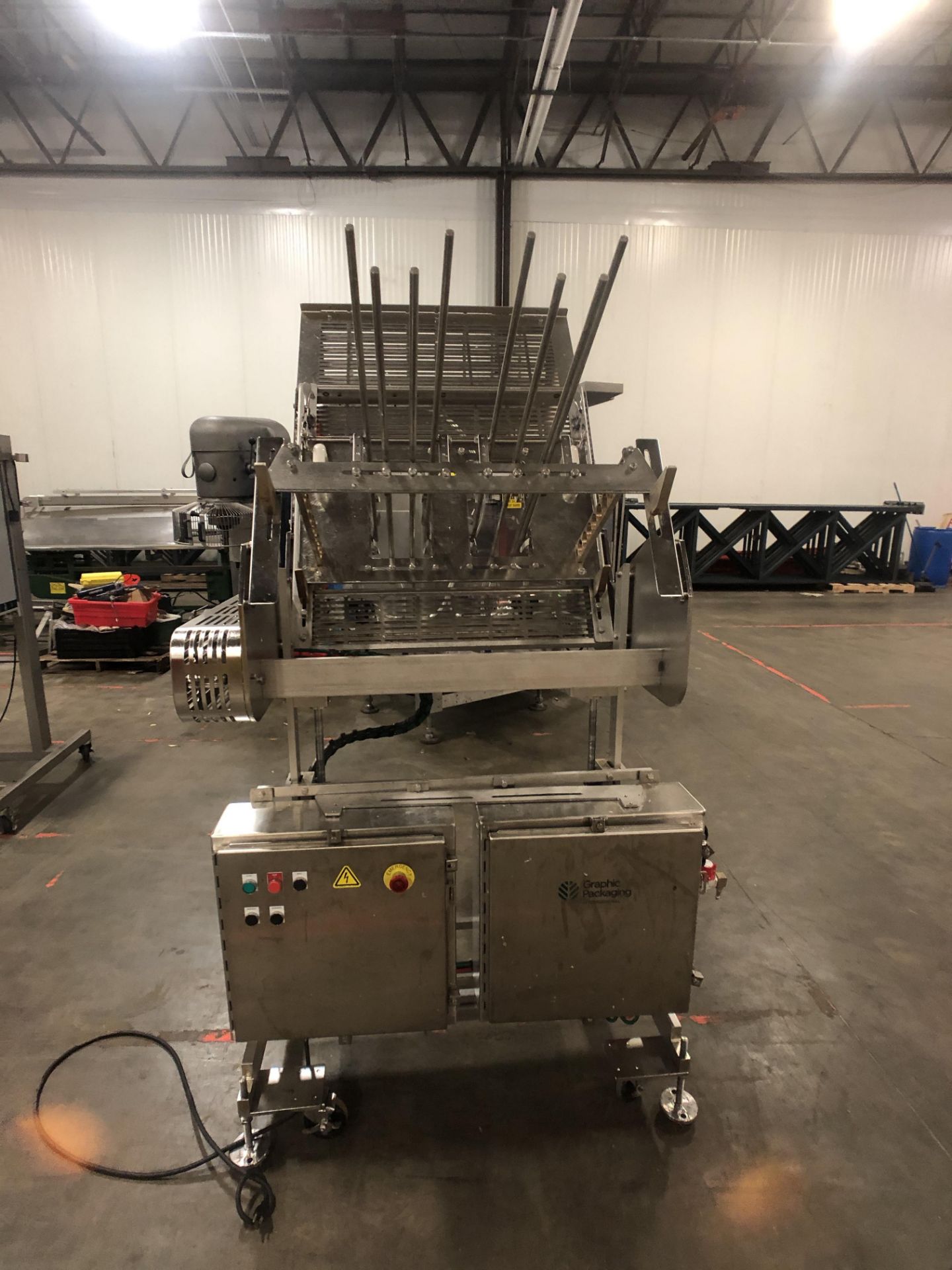 2019 Graphic Packaging Reciprocating Pick and Place Packaging Denester, S/N J4200-912 - Image 4 of 13