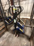 (2) DAYTON, (1) CROWN HYDRAULIC PALLET JACK