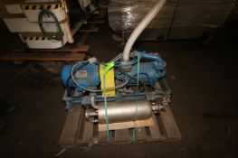 5/10 hp Vacuum Pump, Mounted on Frame (INV#75130)