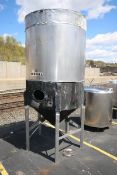 2,000 Gal. Jacketed S/S Fermentation Tank, with