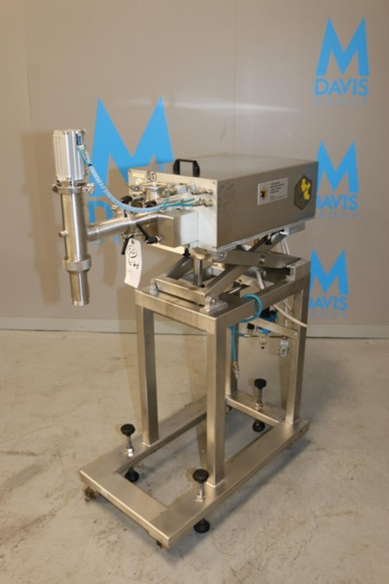 Comas S/S Dosing Pump, Matricola: 2489, Year: 1996, with Adjustable S/S Scissor Frame, - Image 3 of 16