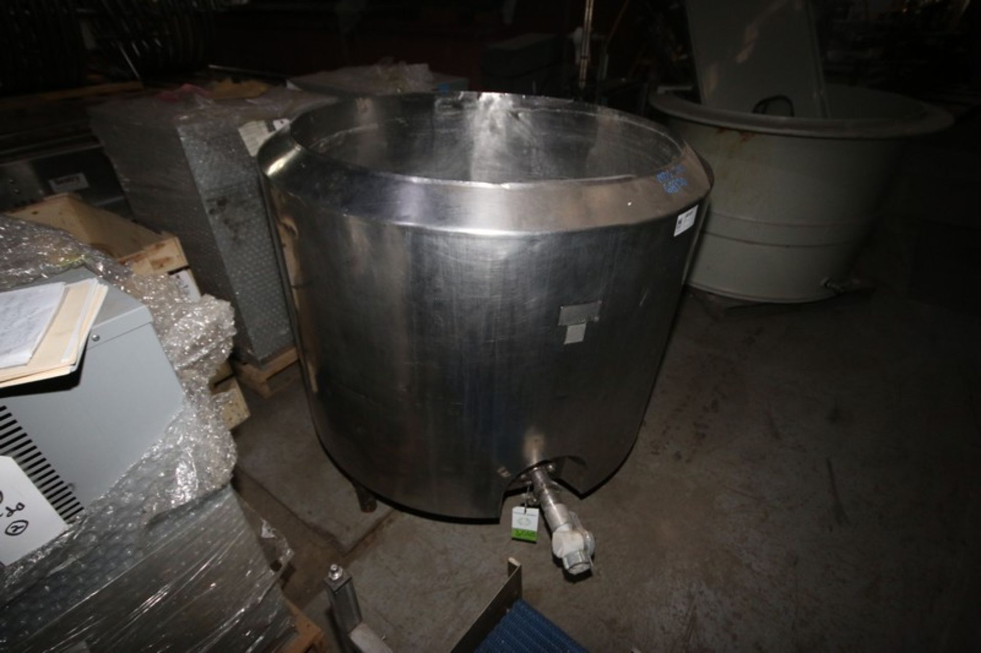 Crepaco Aprox. 200 Gal. Jacketed S/S Tank, S/N 6664, Open Top (INV#68320)(LOCATED IN BRADDOCK, PA-- - Image 4 of 8