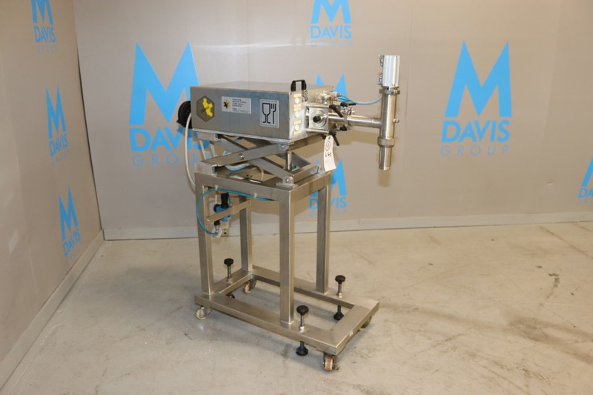 Comas S/S Dosing Pump, Matricola: 2489, Year: 1996, with Adjustable S/S Scissor Frame,