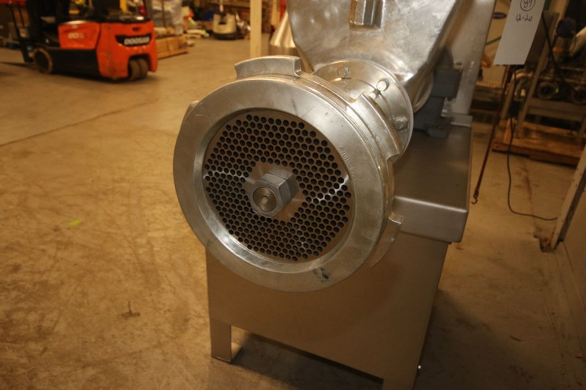 Weiler 1167 S/S Meat Grinder, with Aprox. 10" Dia. Discharge, with S/S Infeed Chute with S/S Auger - Image 3 of 7