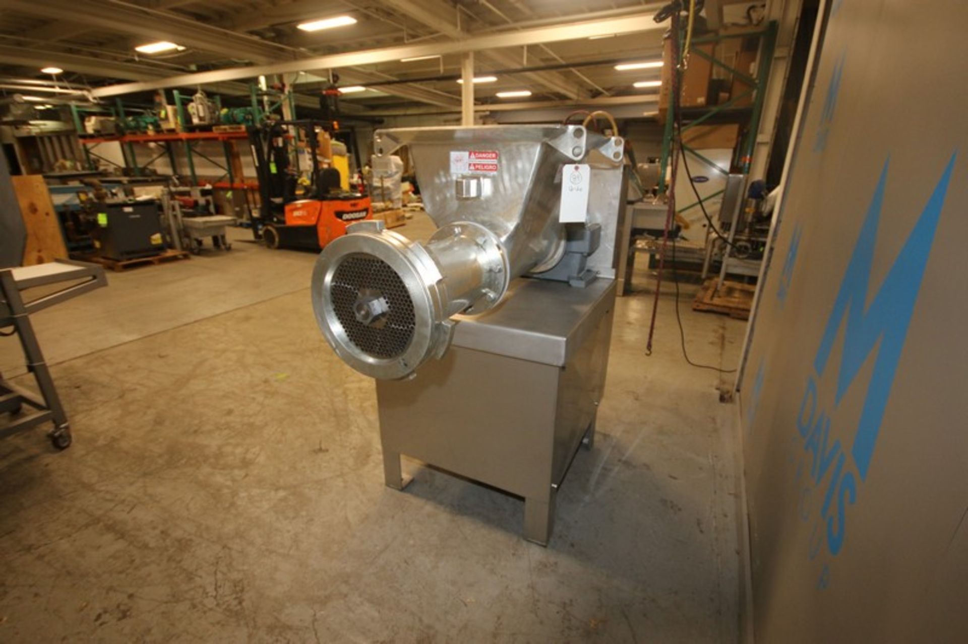 Weiler 1167 S/S Meat Grinder, with Aprox. 10" Dia. Discharge, with S/S Infeed Chute with S/S Auger - Image 2 of 7