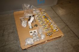 Pallet of NEW S/S Fittings, Includes (9) NEW 2" S/S "T" Fittings, (12) NEW 2" S/S Elbows, with (2)
