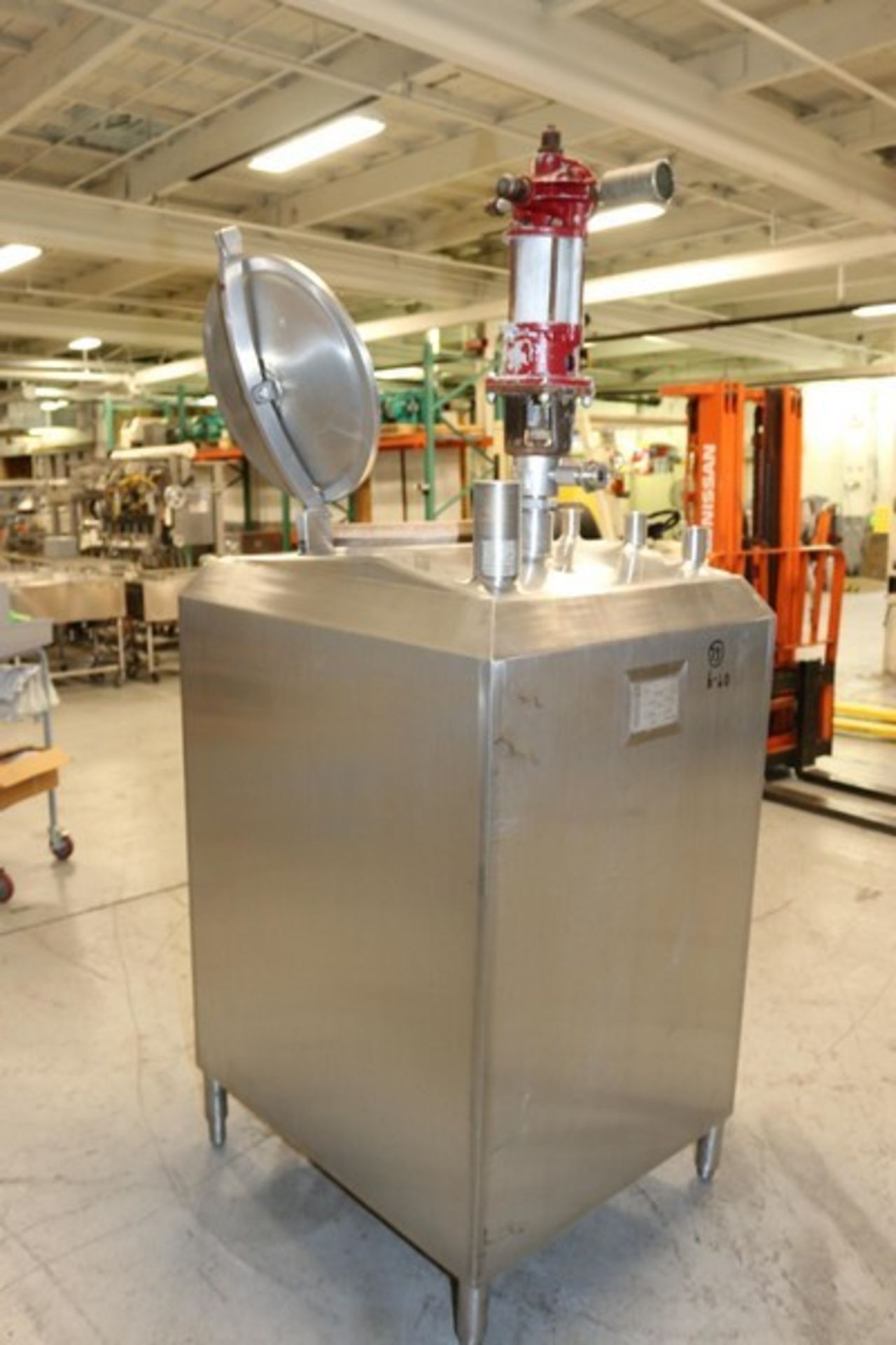 Feldmeier Aprox. 180 Gals. S/S Vertical Jacketed - Image 5 of 12