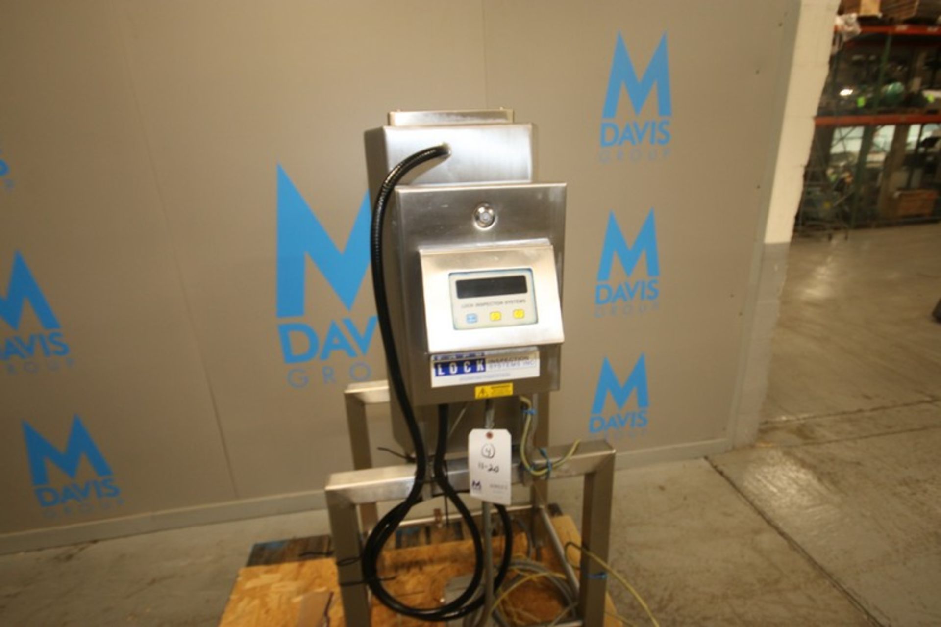 Lock S/S Metal Detector, with Aprox. 7" W x 10" H x 13" Deep Product Opening, Mounted on S/S - Image 7 of 7