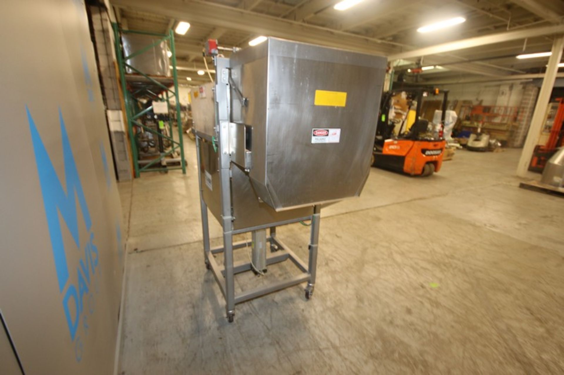 GMC Tu-Way Automatic Cheese Portioner, with S/S Discharge Chute & Push Cylinder, - Image 4 of 10