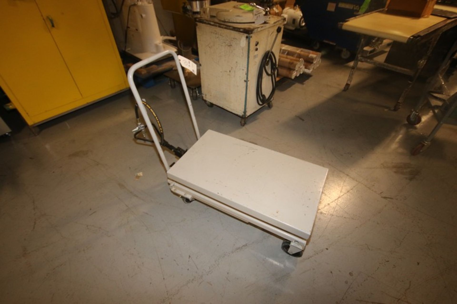 770 lb. Capacity Scissor Table, with Aprox. 35.5" L x 20" W Platform, Mounted on - Image 2 of 5