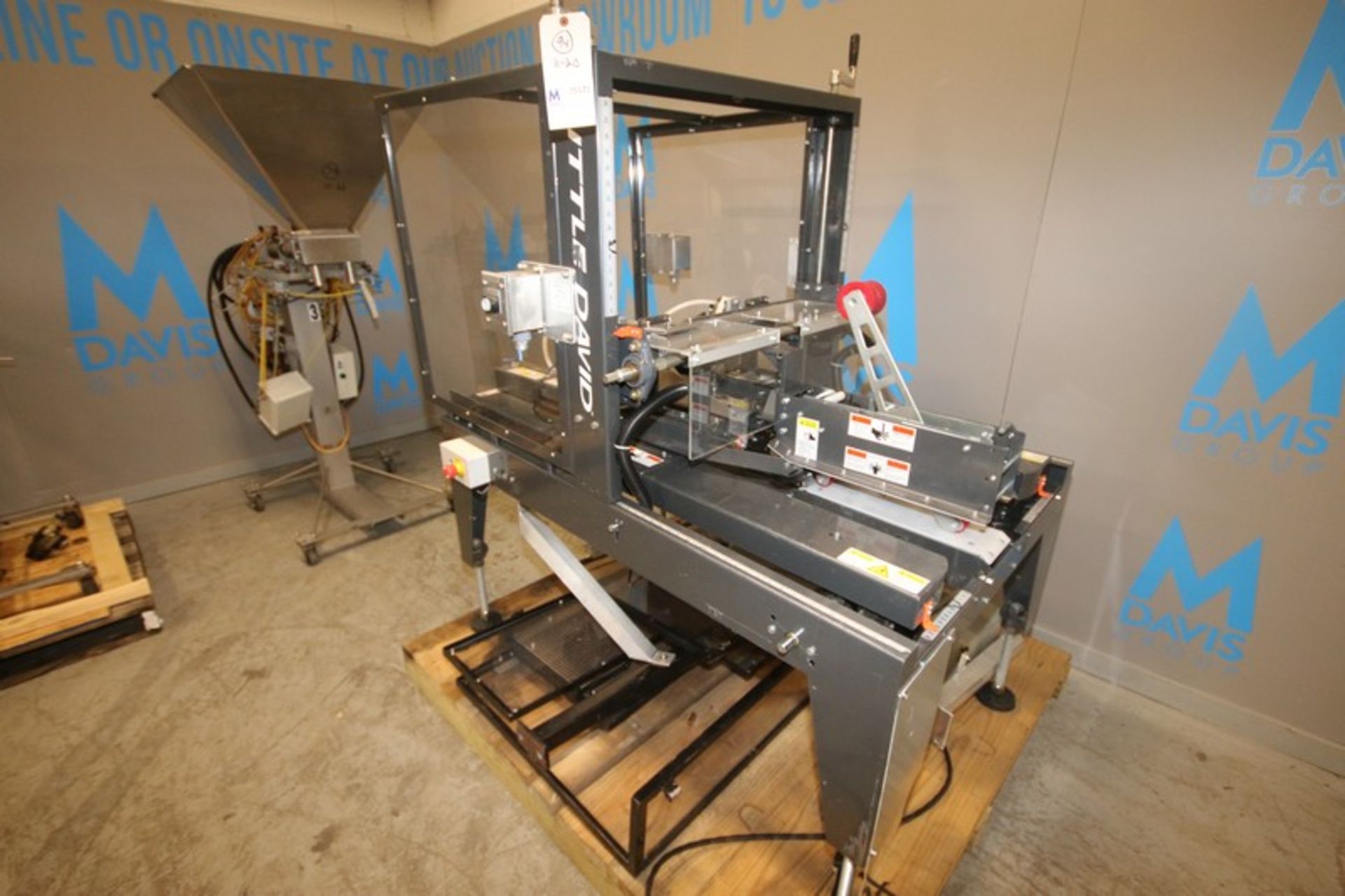 Loveshaw Little David Top & Bottom Case Sealer, M/N LD24/2, S/N +LD24XOI5116XS, 110 Volts, 1 Phase( - Image 6 of 10