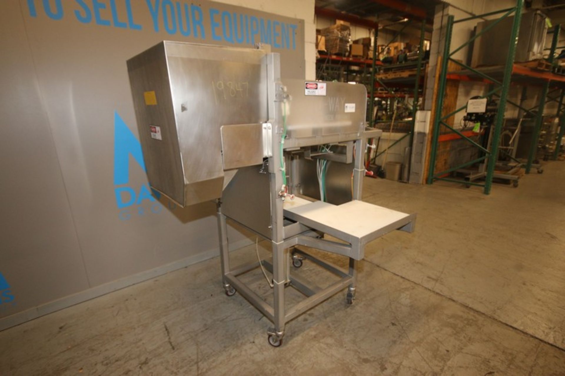 GMC Tu-Way Automatic Cheese Portioner, with S/S Discharge Chute & Push Cylinder, - Image 10 of 10