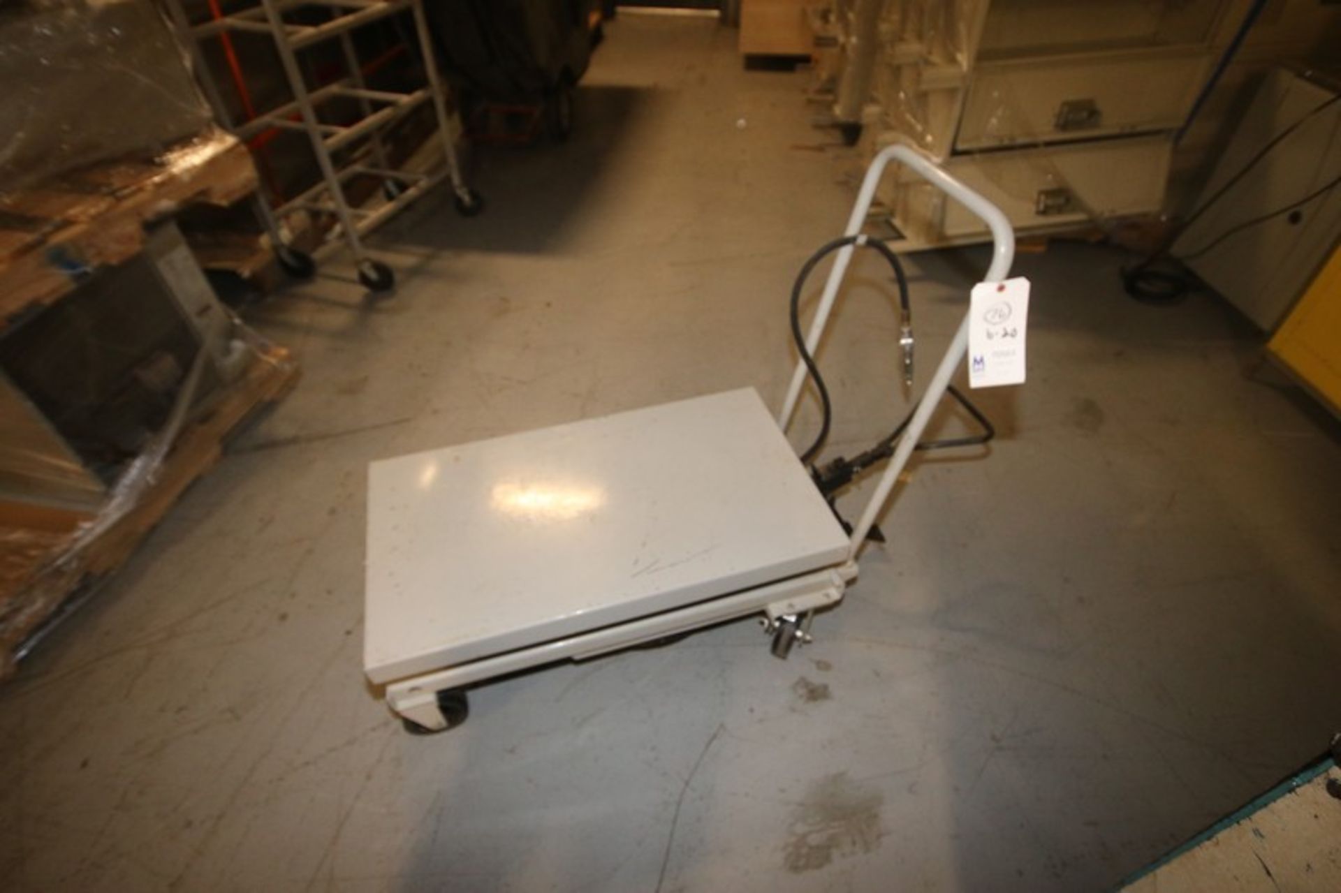 770 lb. Capacity Scissor Table, with Aprox. 35.5" L x 20" W Platform, Mounted on - Image 5 of 5