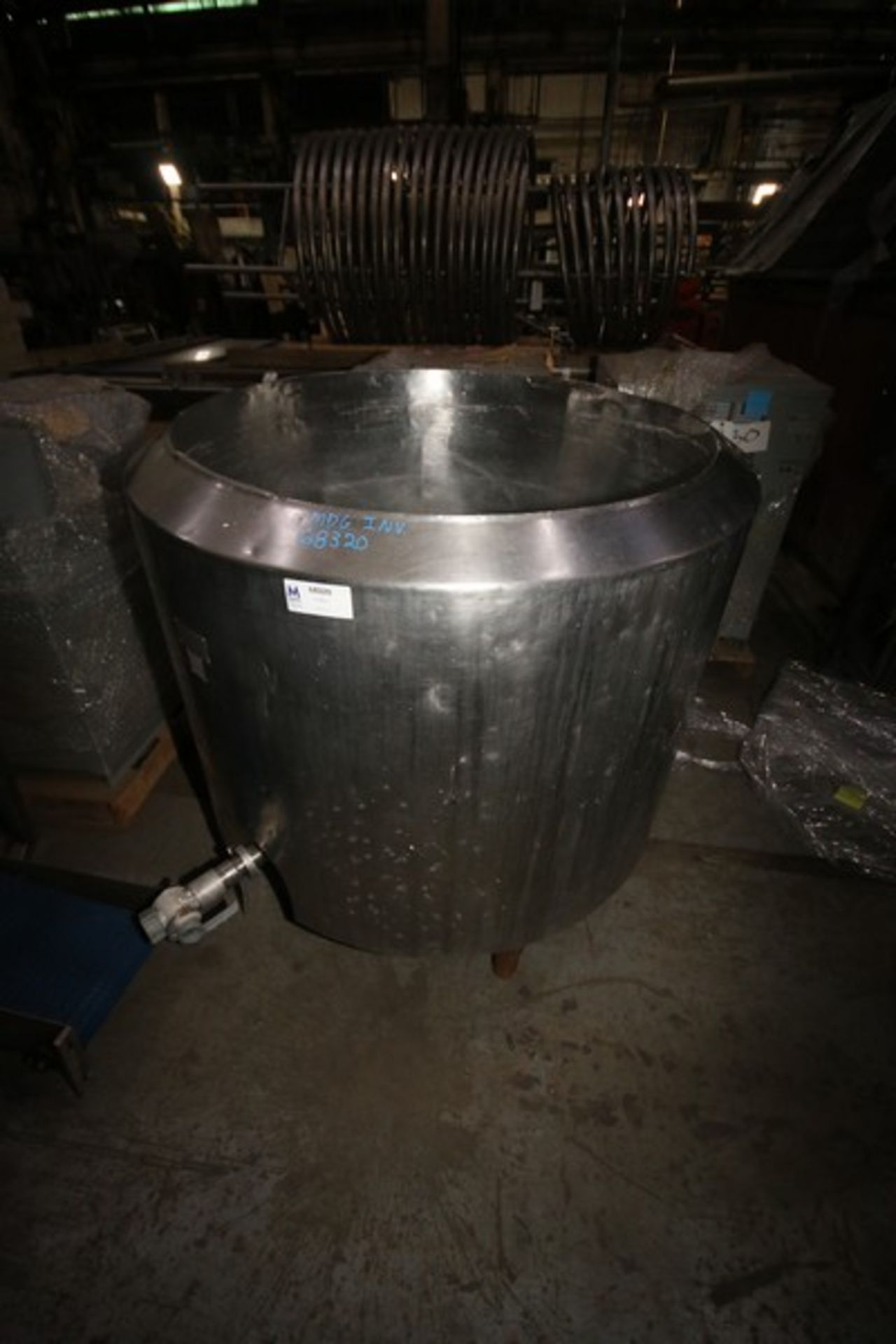 Crepaco Aprox. 200 Gal. Jacketed S/S Tank, S/N 6664, Open Top (INV#68320)(LOCATED IN BRADDOCK, PA-- - Image 2 of 8