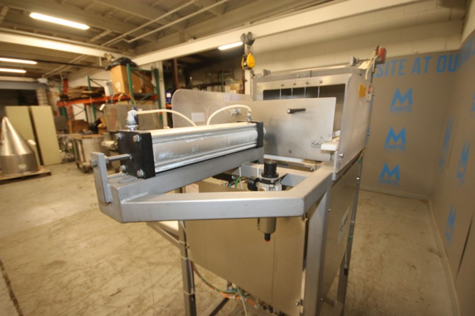 GMC Tu-Way Automatic Cheese Portioner, with S/S Discharge Chute & Push Cylinder, - Image 6 of 10