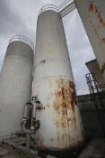 Heil Aprox. 20,000 Gal. S/S Silo, S/N 911223, Silo Dims.: Aprox. 10' Diameter x 35' H, with