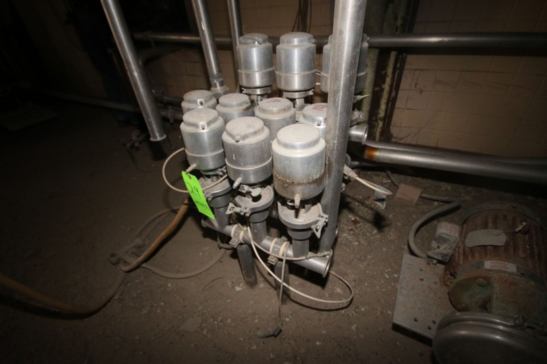 Cluster of (10) 2" Clamp Type S/S Air Valves (LOCATED IN Muenster, TX) - Image 3 of 3