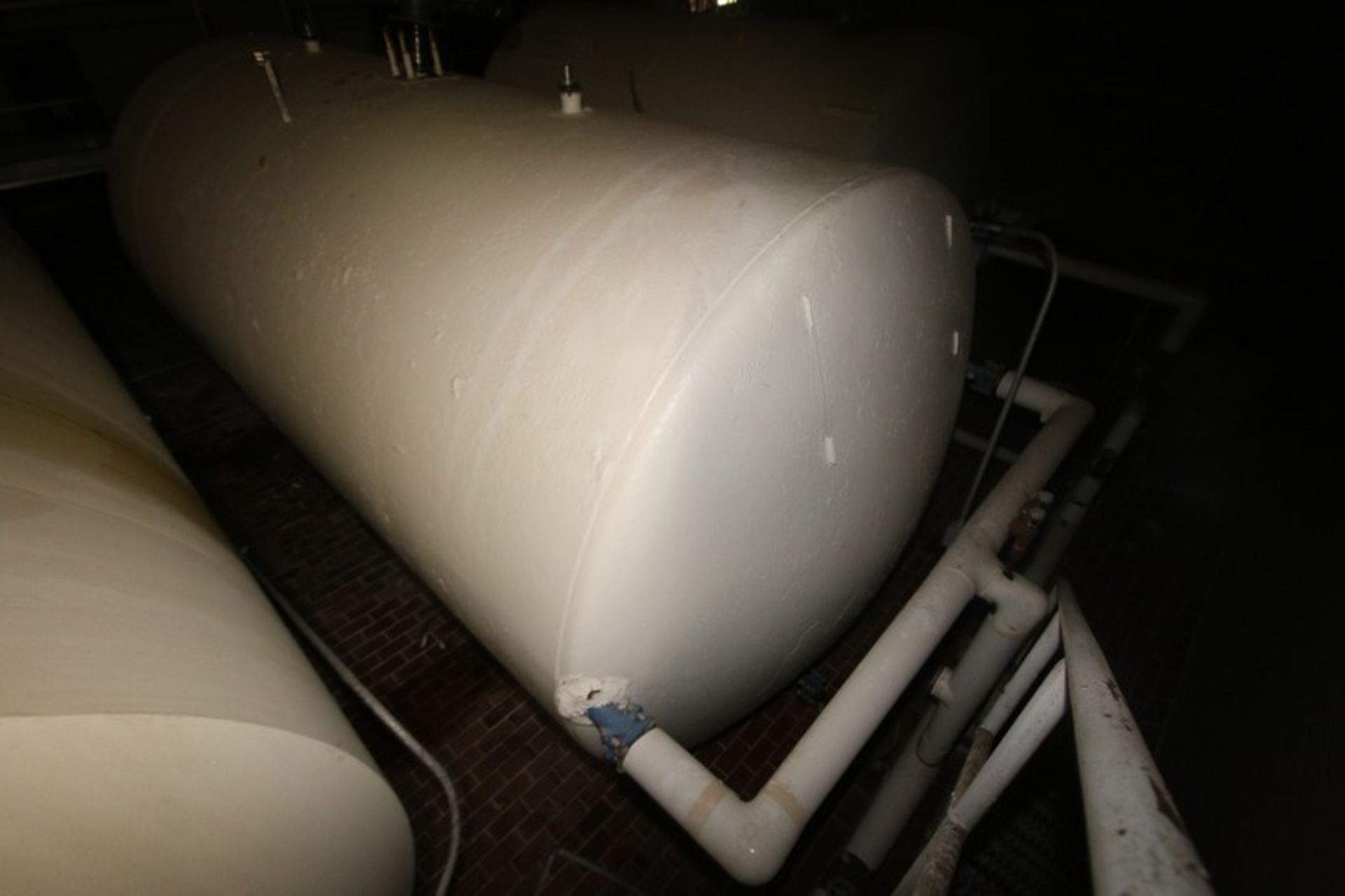 Crepaco Stainless Steel Aprox. 6,000 Gal. S/S Horizontal Tank, with Carbon Steel Sheathing, Tank - Image 3 of 6