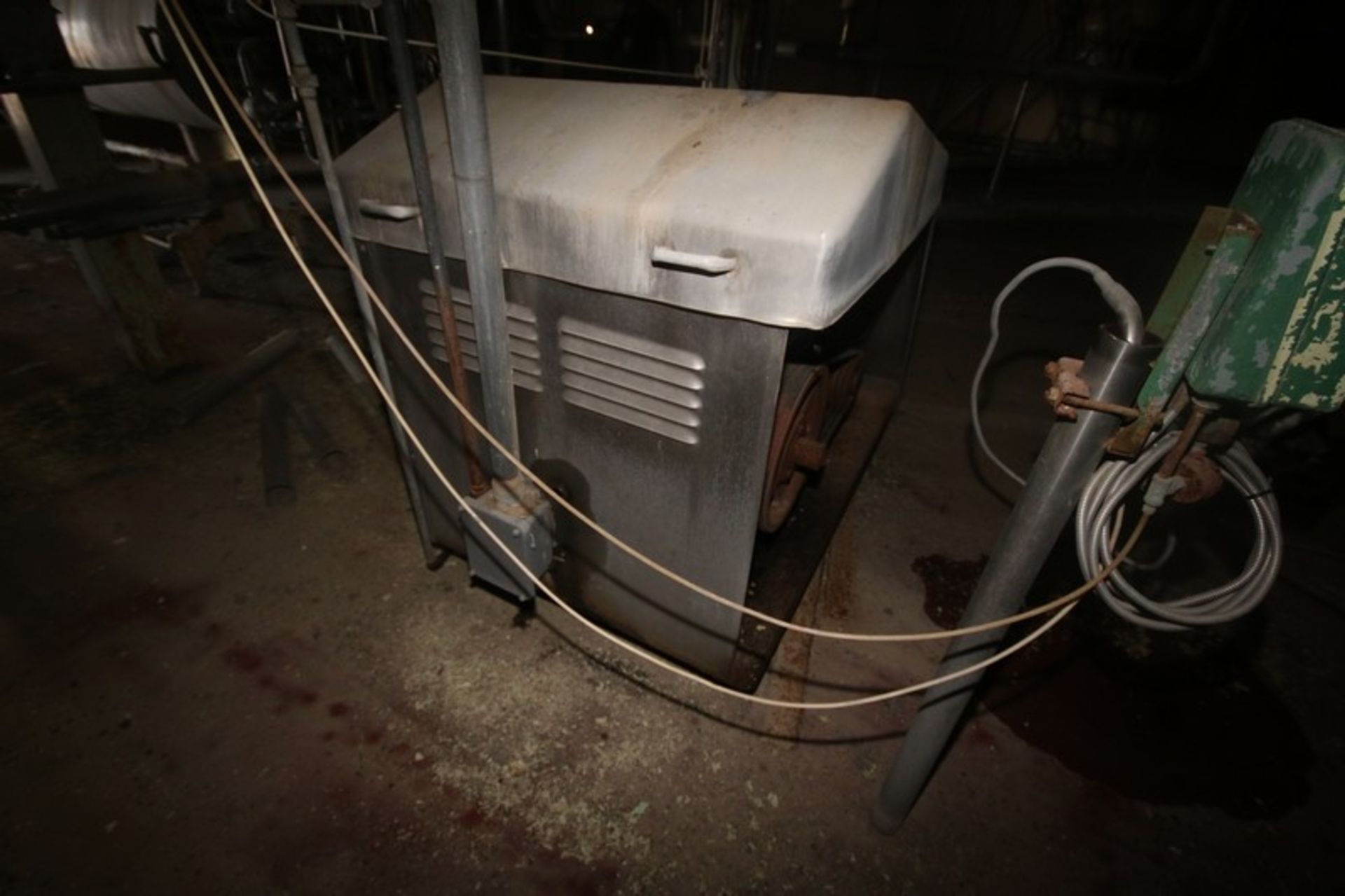 Gaulin Homogenizer, M/N 1250MCP185TBS, S/N 10756651 (NOTE: Missing Head & Other Parts--See - Image 5 of 6