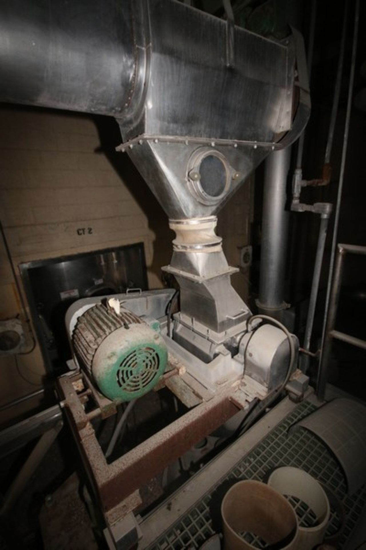 Fitzpatrick Fitzmill, M/N DASO12, with Aprox. 36" Pedestal Sifter & Rotary Airlock Valve (LOCATED IN - Image 2 of 10