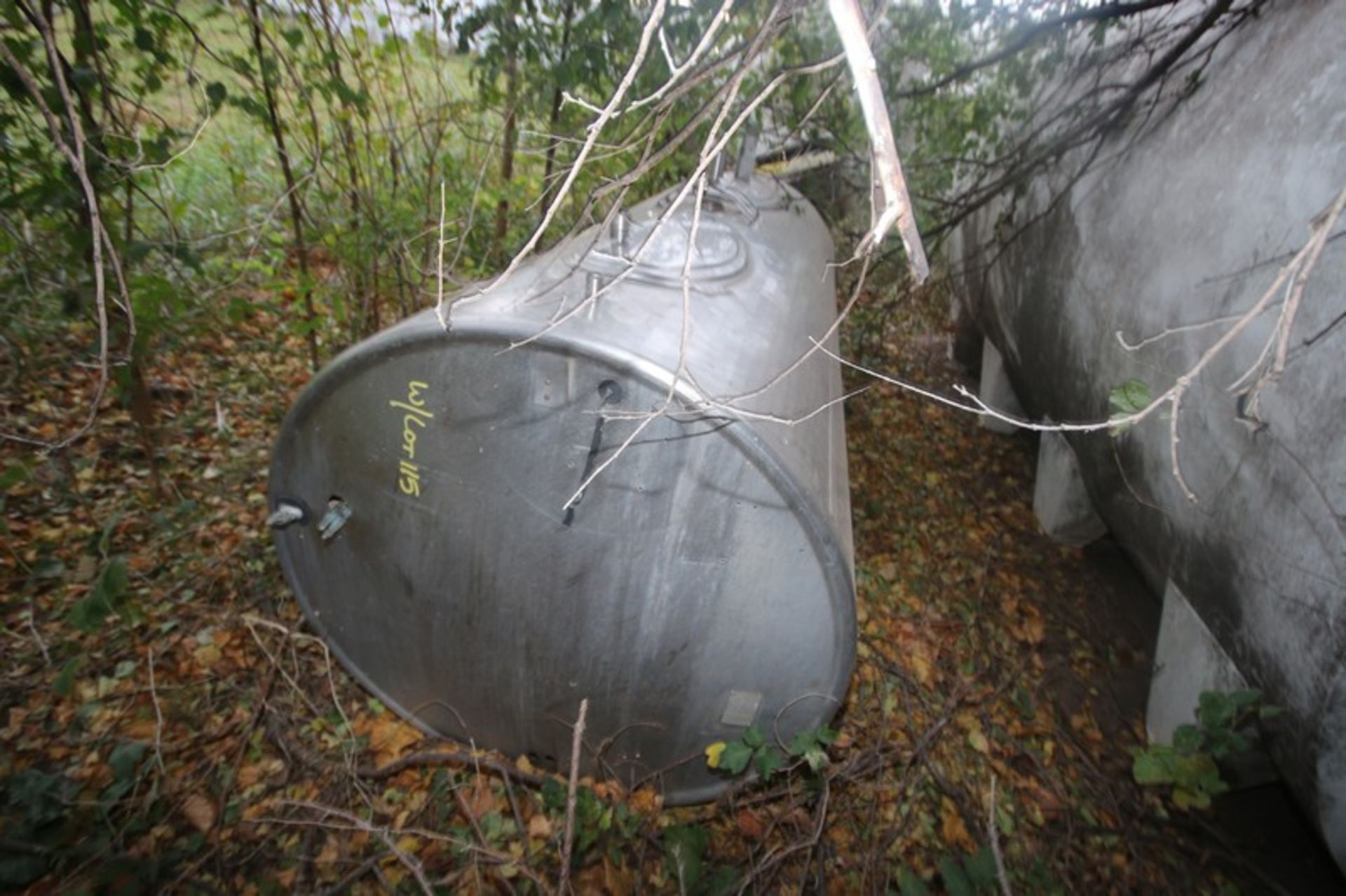 S/S Tanks, (1) Aprox. 500 Gallon Zero Milk Tank, (1) Mueller Aprox. 1,000 Gallon HIPER FORM - Image 4 of 13