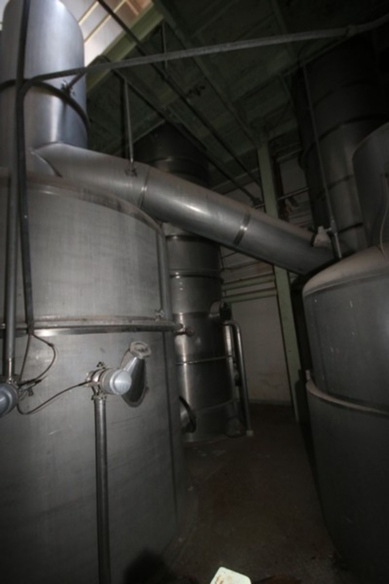 C. E. Rogers 55,000#/ Hr. Falling Film Whey Evaporator, with S/S Components & Associated Valving & - Image 2 of 22