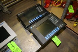 (2) Allen-Bradley PanelView 1000 Touchscreen Displays, 100-240 VAC (LOCATED IN MEDFORD, WI) (