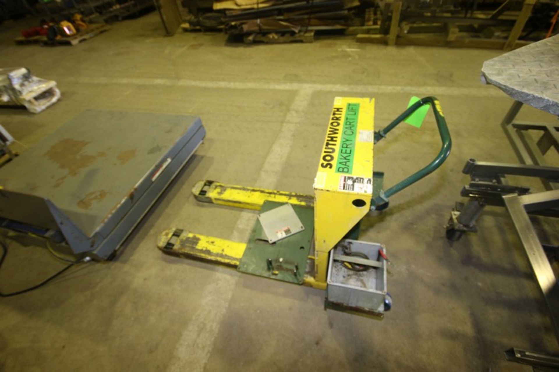 Southworth Electric Lift Cart, M/N PTU2-85, S/N 48289-01/X16696B-000-01 (NOTE: Missing Some Parts-- - Image 2 of 6