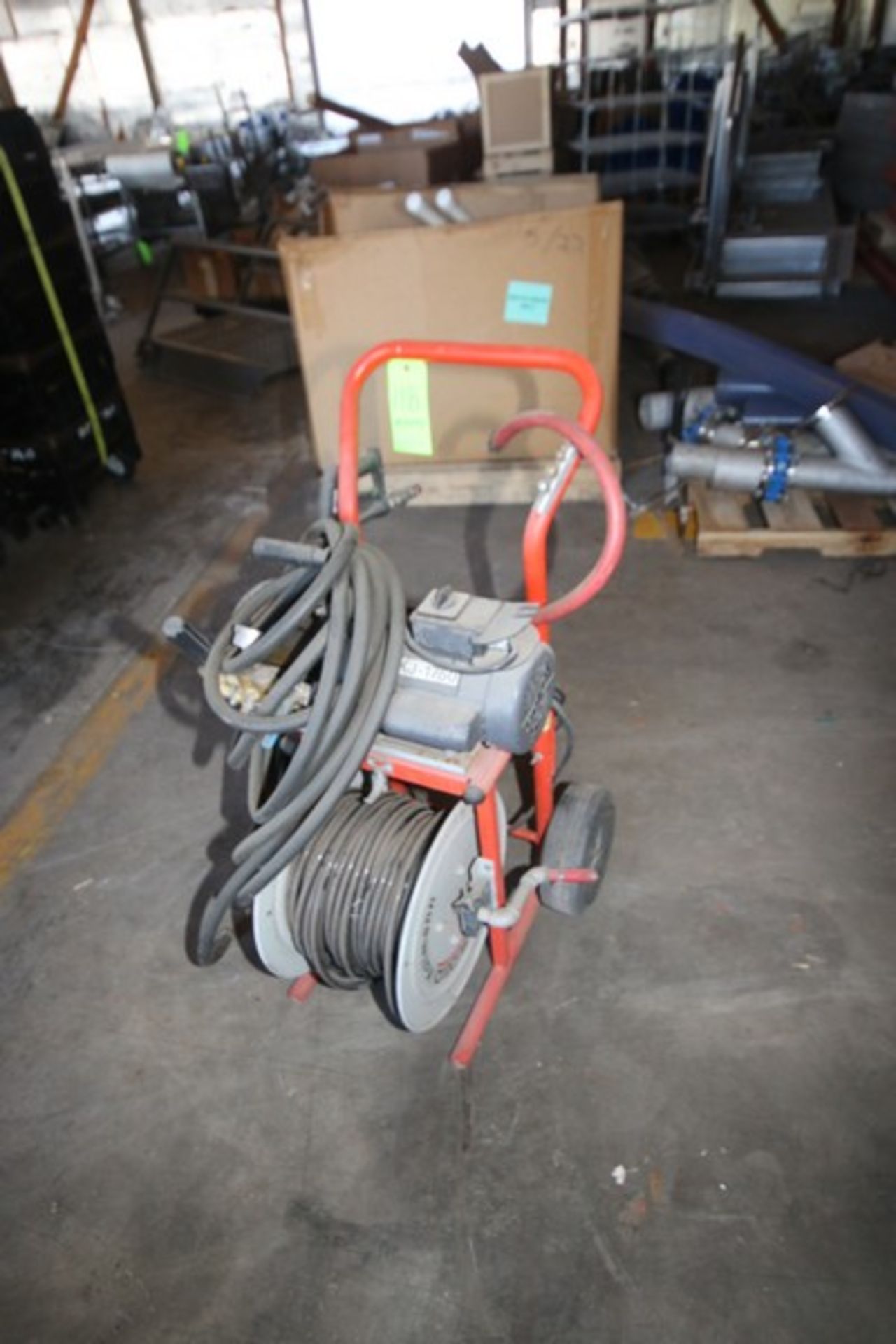 Rigid High Pressure Cart, with Hoses & Motor (LOCATED IN TOY BARN) (LOCATED IN MEDFORD, WI) ( - Image 2 of 4