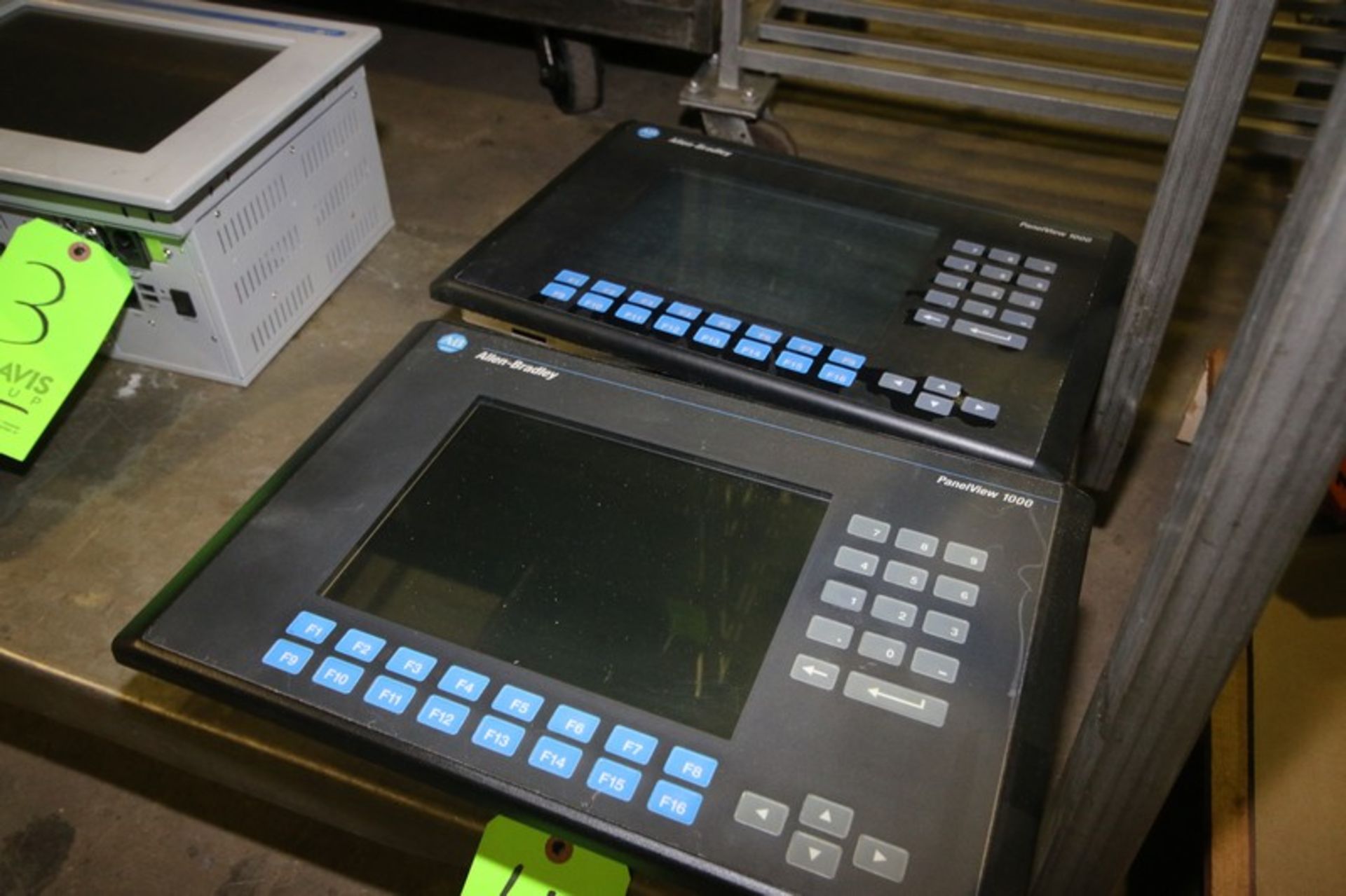 (2) Allen-Bradley PanelView 1000 Touchscreen Displays, 100-240 VAC (LOCATED IN MEDFORD, WI) ( - Image 2 of 4