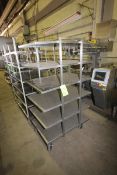 6-Shelf S/S Portable Racks, Overall Dims.: Aprox. 40" L x 30" W x 69" H (LOCATED IN MEDFORD, WI) (