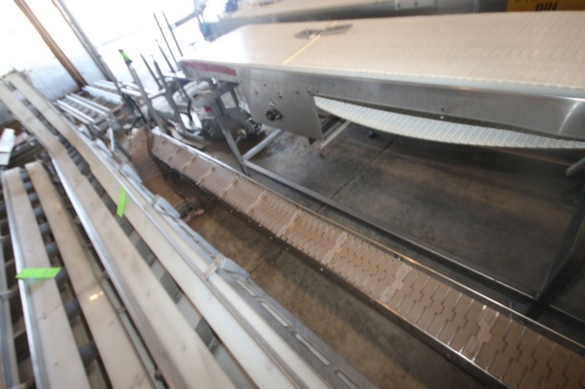 Straight Section of Flighted S/S Conveyor, with Flights, Aprox. 12" W Flights, Overall Length Aprox. - Image 3 of 3